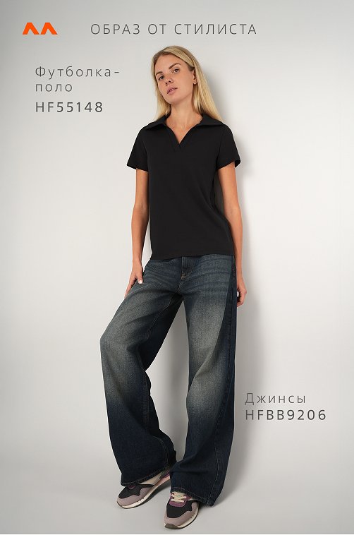 Женская футболка - поло Happyfox