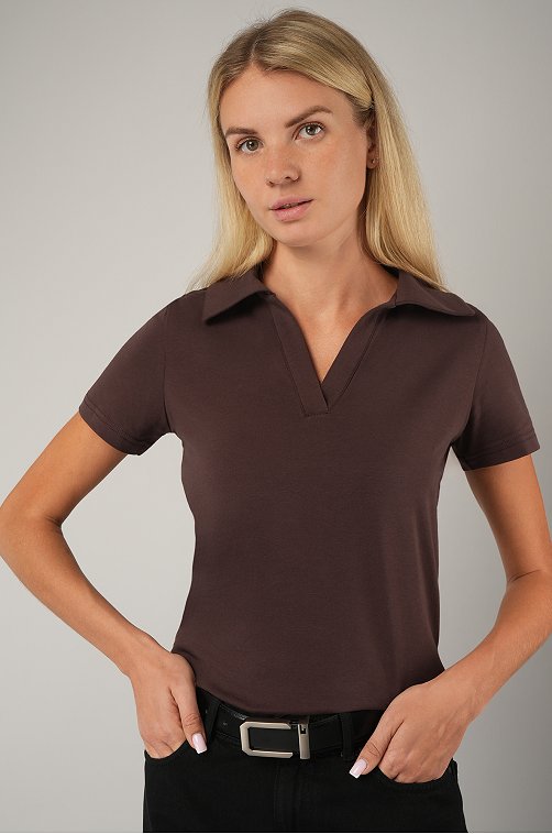 Женская футболка - поло Happyfox