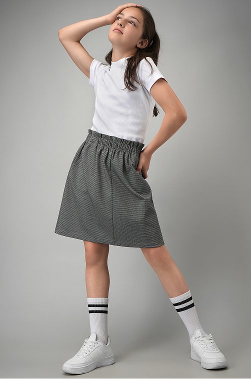 Школьная юбка для девочки Happyfox