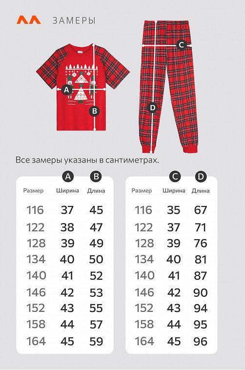 Новогодняя пижама для мальчика Happyfox