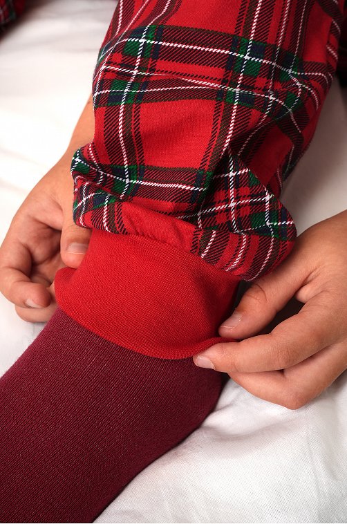 Новогодняя пижама для мальчика Happyfox