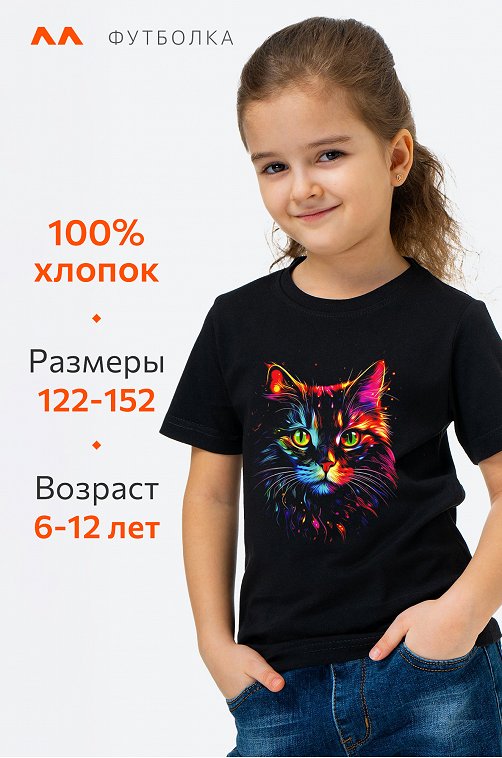 Футболка для девочки Happyfox