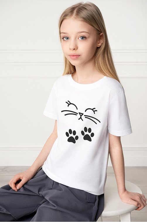 Футболка для девочки Happyfox