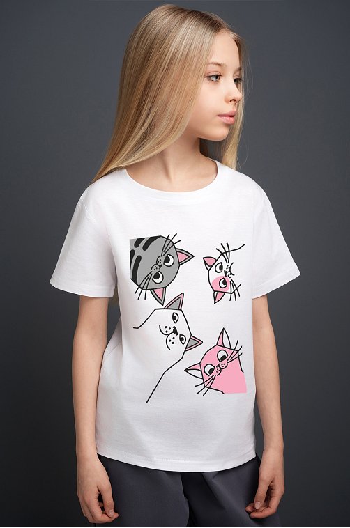 Футболка для девочки Happyfox