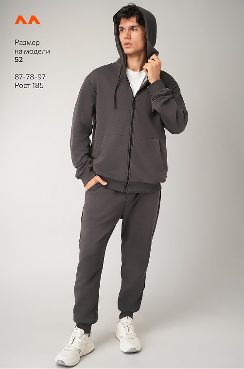 Мужской спортивный костюм из футера трехнитки Happyfox