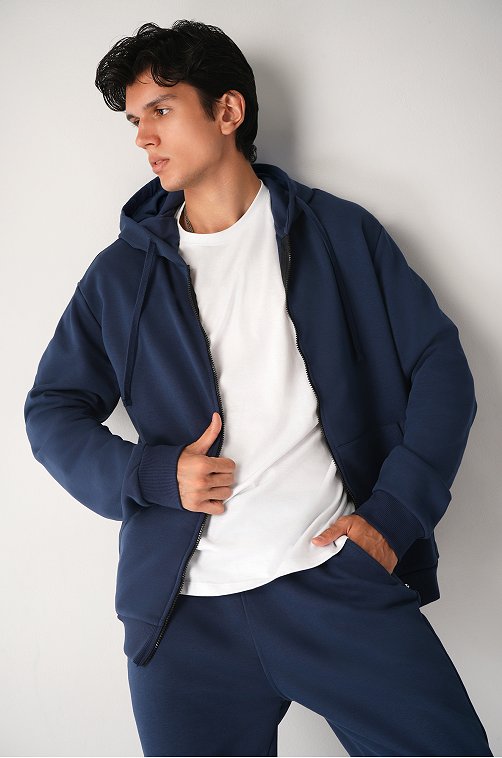 Мужской спортивный костюм из футера трехнитки Happyfox