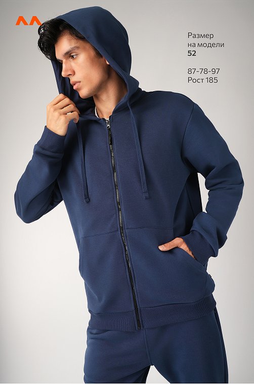 Мужской спортивный костюм из футера трехнитки Happyfox