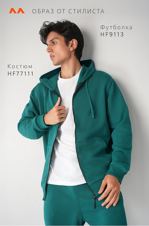 Мужской спортивный костюм из футера трехнитки Happyfox