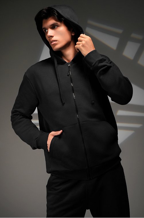 Мужской спортивный костюм из футера трехнитки Happyfox