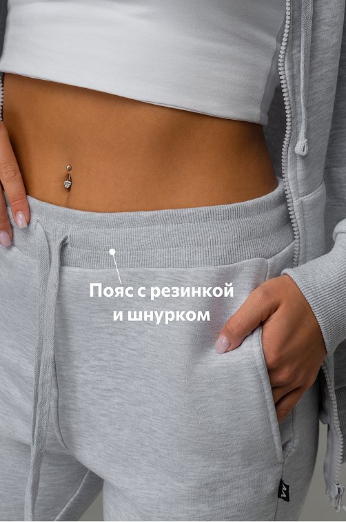 Женский спортивный костюм из футера трехнитки Happyfox