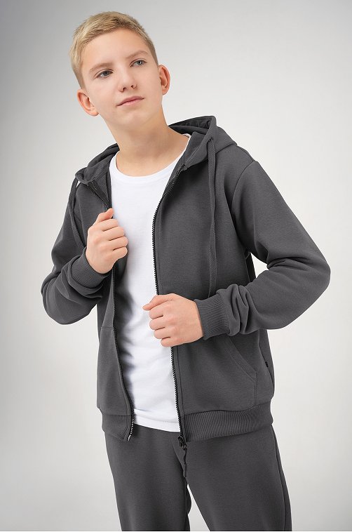 Детский спортивный костюм из футера трехнитки Happyfox