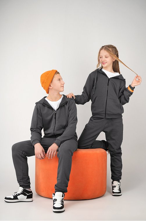 Детский спортивный костюм из футера трехнитки Happyfox