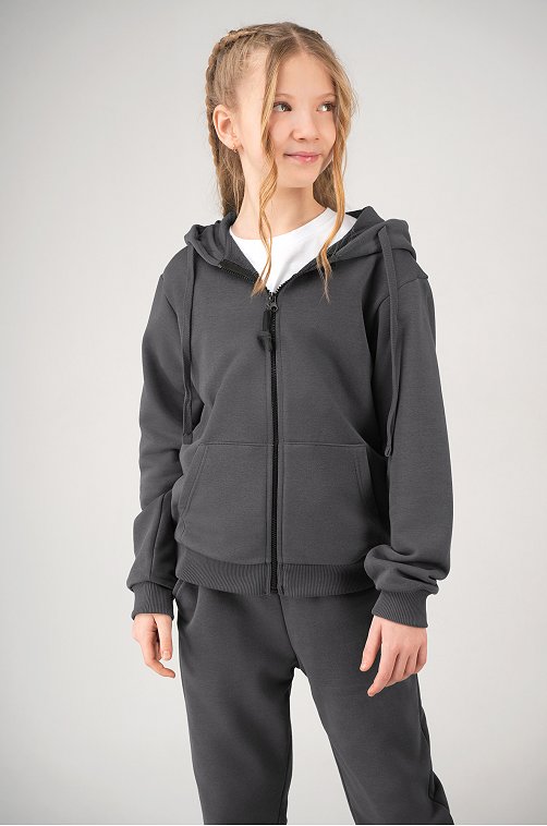 Детский спортивный костюм из футера трехнитки Happyfox