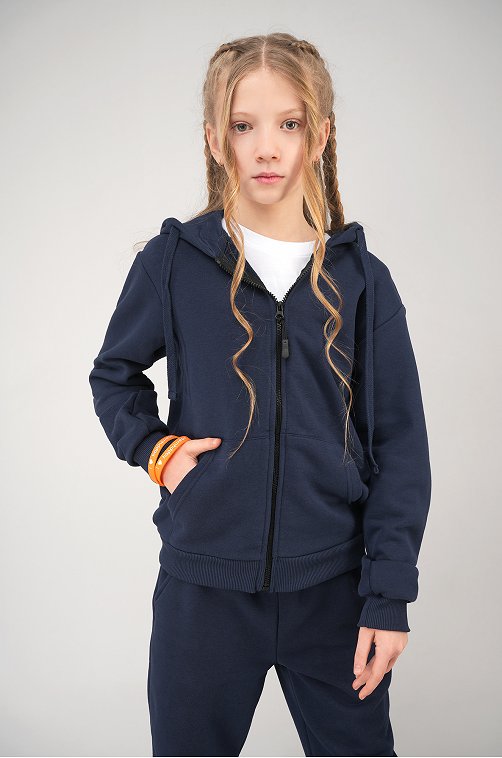 Детский спортивный костюм из футера трехнитки Happyfox