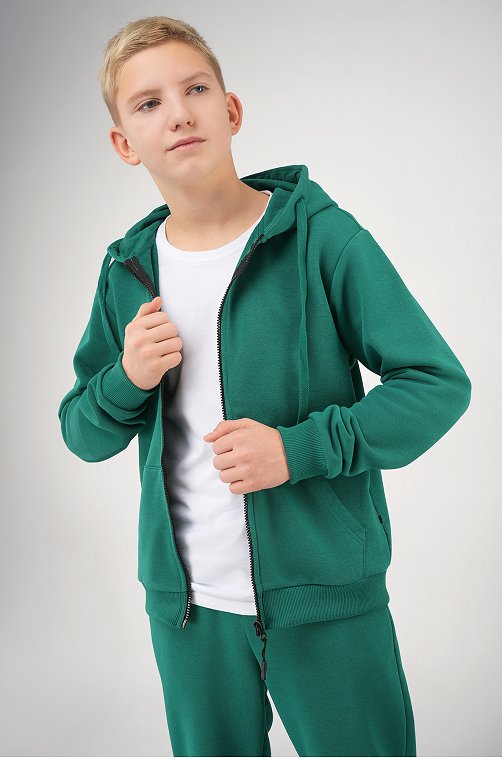 Детский спортивный костюм из футера трехнитки Happyfox