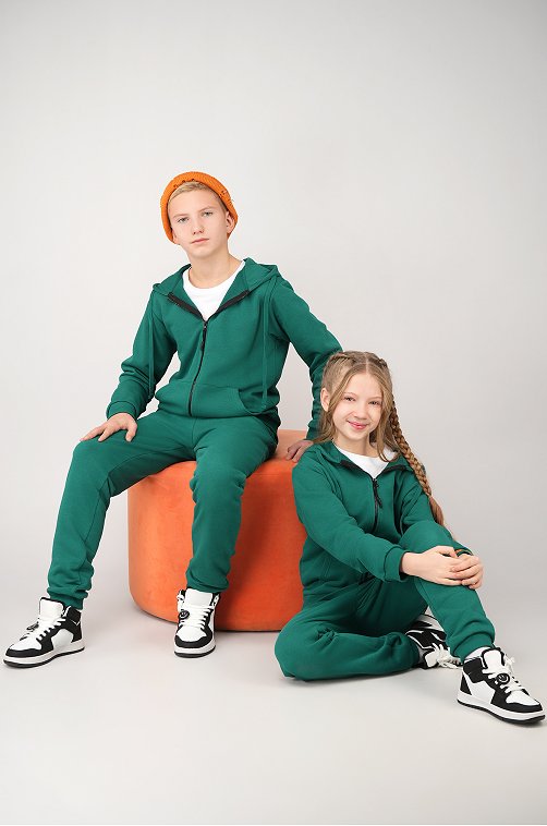 Детский спортивный костюм из футера трехнитки Happyfox