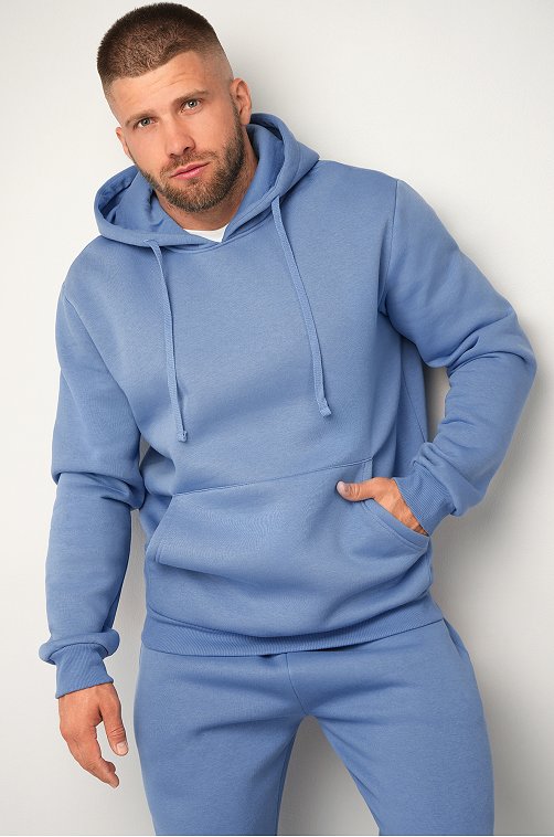 Теплый мужской костюм из футера с начесом Happyfox