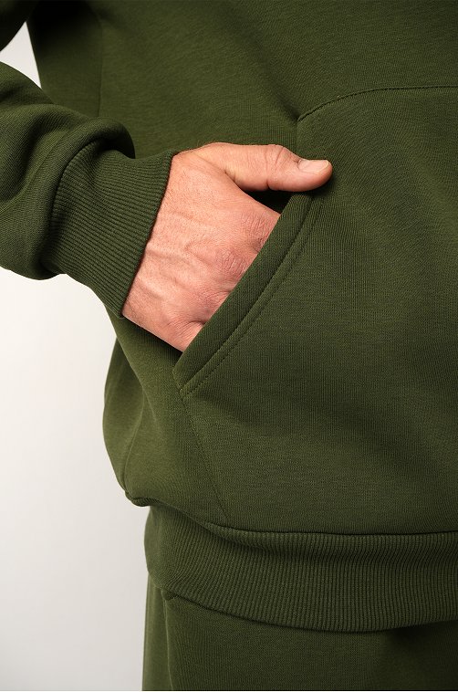 Теплый мужской костюм из футера с начесом Happyfox