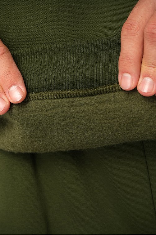 Теплый мужской костюм из футера с начесом Happyfox