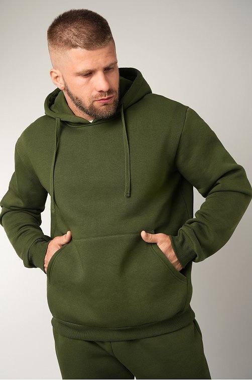 Теплый мужской костюм из футера с начесом Happyfox