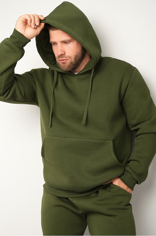 Теплый мужской костюм из футера с начесом Happyfox