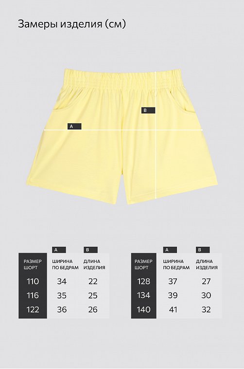 Шорты для девочки 3 шт. Happyfox