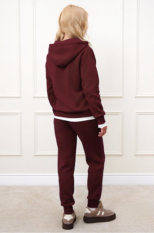 Женский костюм из футера с начесом Happyfox