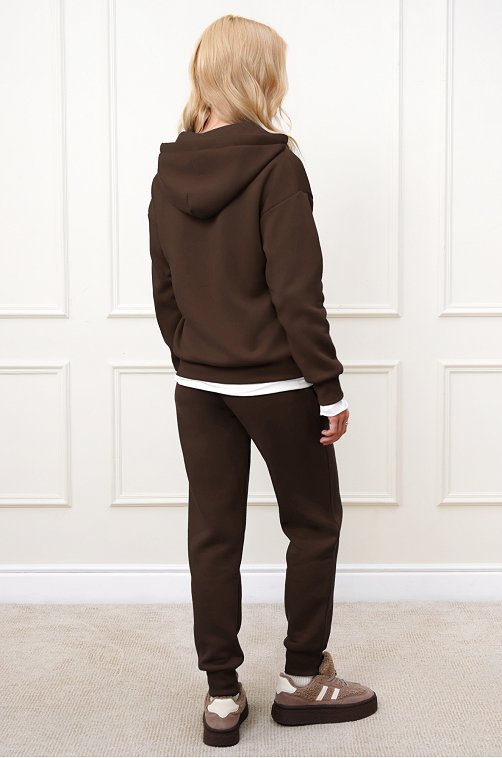 Женский костюм из футера с начесом Happyfox