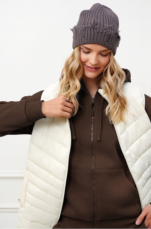 Женский костюм из футера с начесом Happyfox