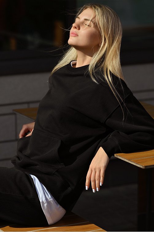 Женский свитшот из футера трехнитки Happyfox