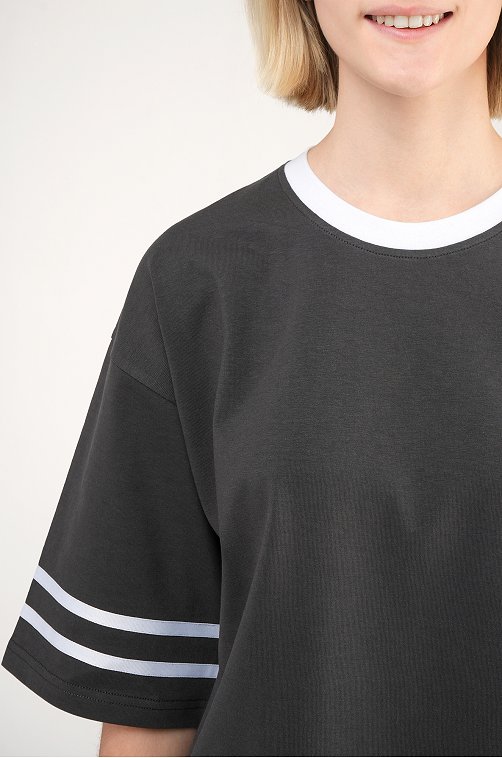 Женский костюм оверсайз из хлопка Happyfox