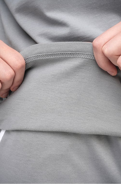 Женский костюм оверсайз из хлопка Happyfox