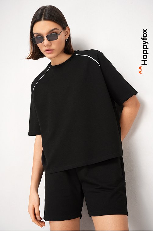 Женский костюм из футера двухнитки Happyfox