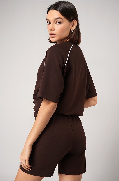 Женский костюм из футера двухнитки Happyfox