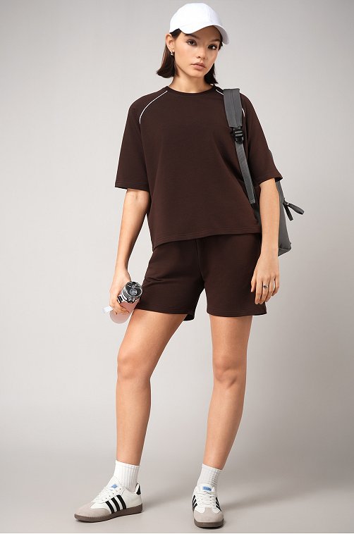 Женский костюм из футера двухнитки Happyfox