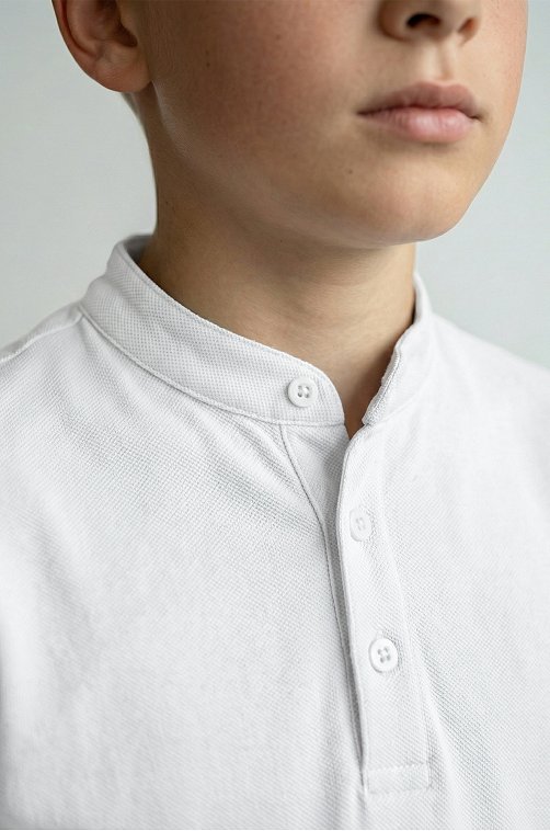 Футболка-поло с коротким рукавом для мальчика Happyfox