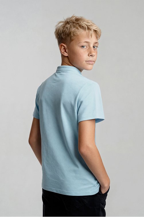 Футболка-поло с коротким рукавом для мальчика Happyfox
