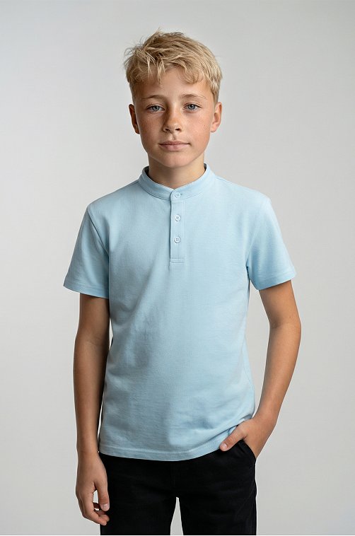 Футболка-поло с коротким рукавом для мальчика Happyfox