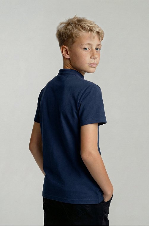 Футболка-поло с коротким рукавом для мальчика Happyfox
