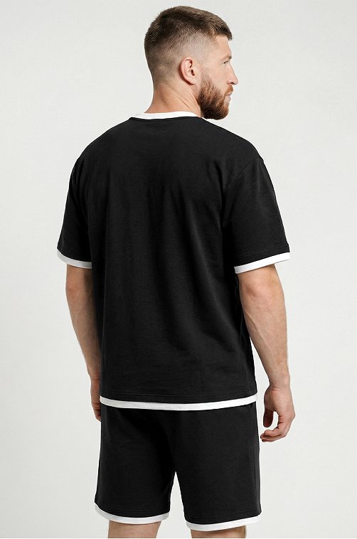 Мужской костюм из футера двухнитки Happyfox