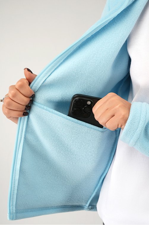 Женская флисовая толстовка Happyfox