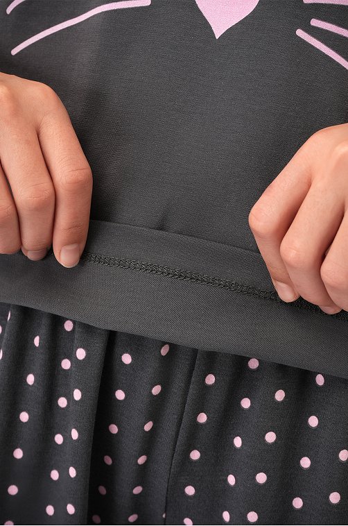 Хлопковая пижама для девочки Happyfox