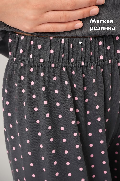 Хлопковая пижама для девочки Happyfox