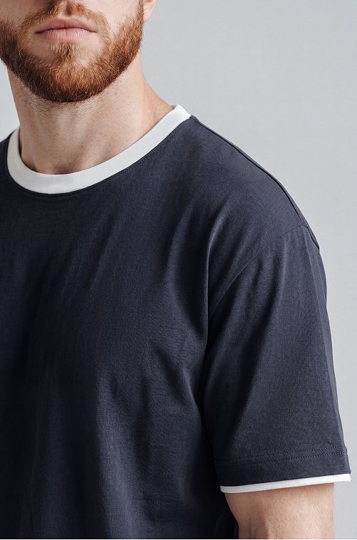 Мужская базовая футболка из хлопка 3 шт. Happyfox