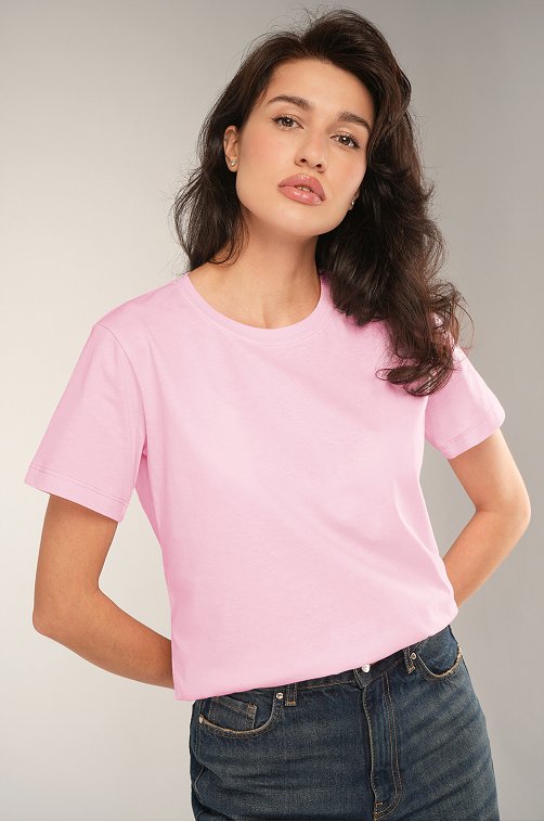 Женская базовая футболка из хлопка 3 шт. Happyfox