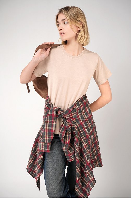 Женская базовая футболка из хлопка 3 шт. Happyfox