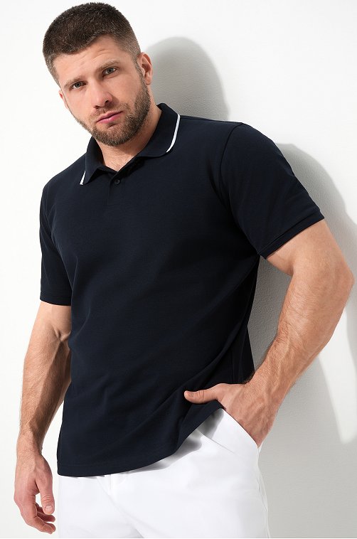 Мужская футболка поло Happyfox