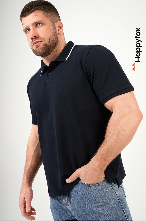 Мужская футболка поло Happyfox