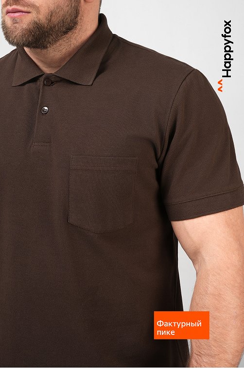 Мужская футболка поло Happyfox
