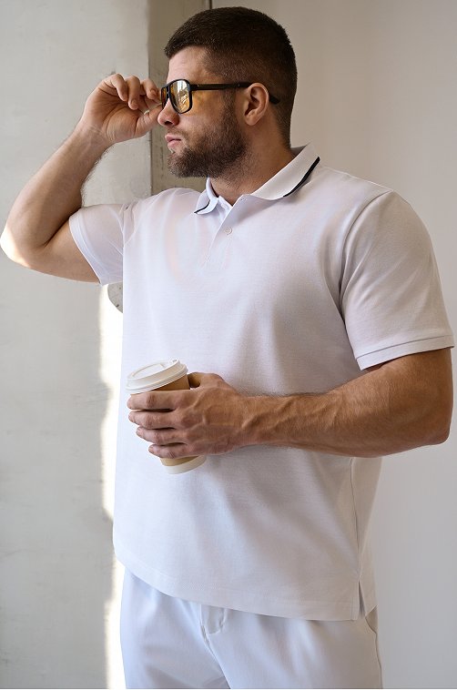 Мужская футболка поло Happyfox